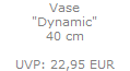 Vase auf Fu�
"Flair"
53cm, konisch
schw. Farbglas
Klarglasfu�
elegante Form
Gr��e (B/H/T): 
130/530/130